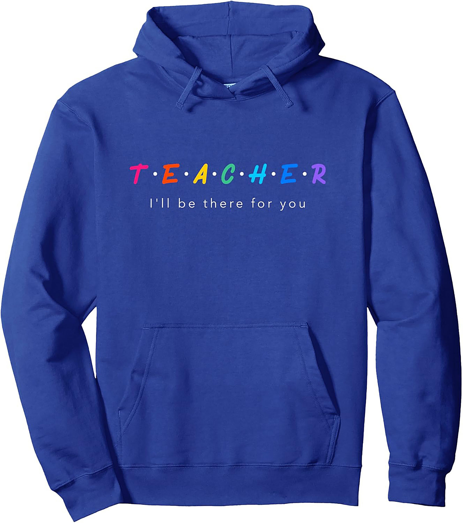 Cozy Teacher Graphic Pullover Hoodie Perfect Educator Gift