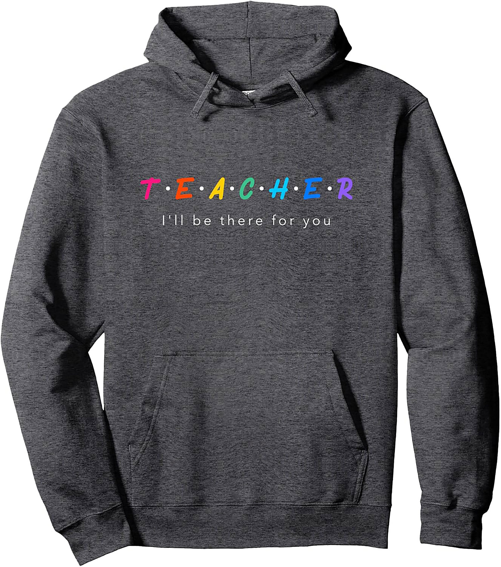 Cozy Teacher Graphic Pullover Hoodie Perfect Educator Gift