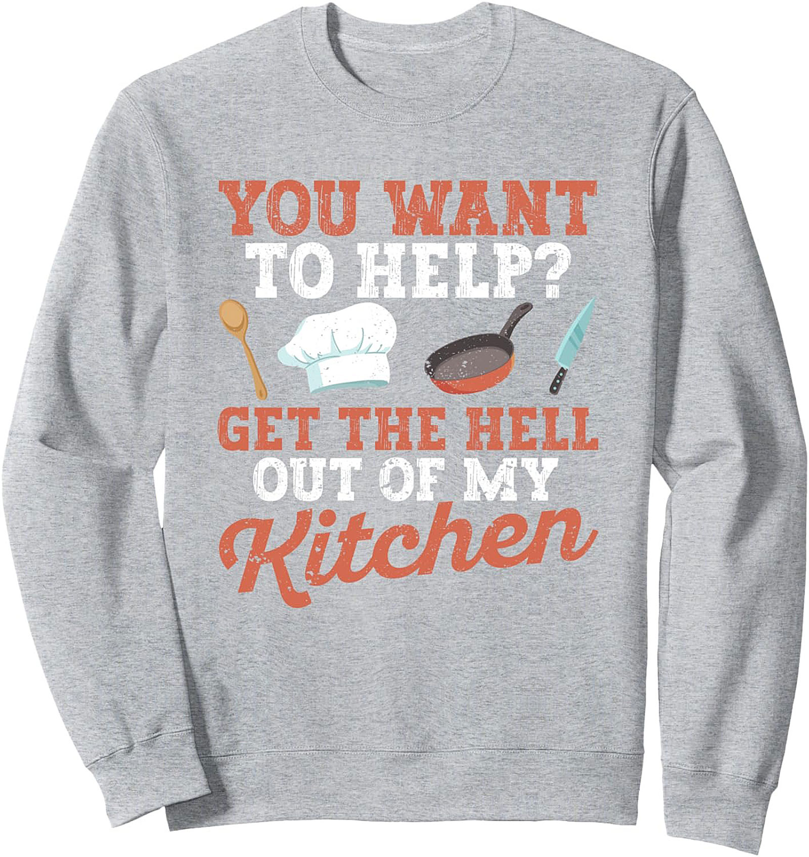 Funny Chef T-shirt Get Out Of My Kitchen Graphic Tee