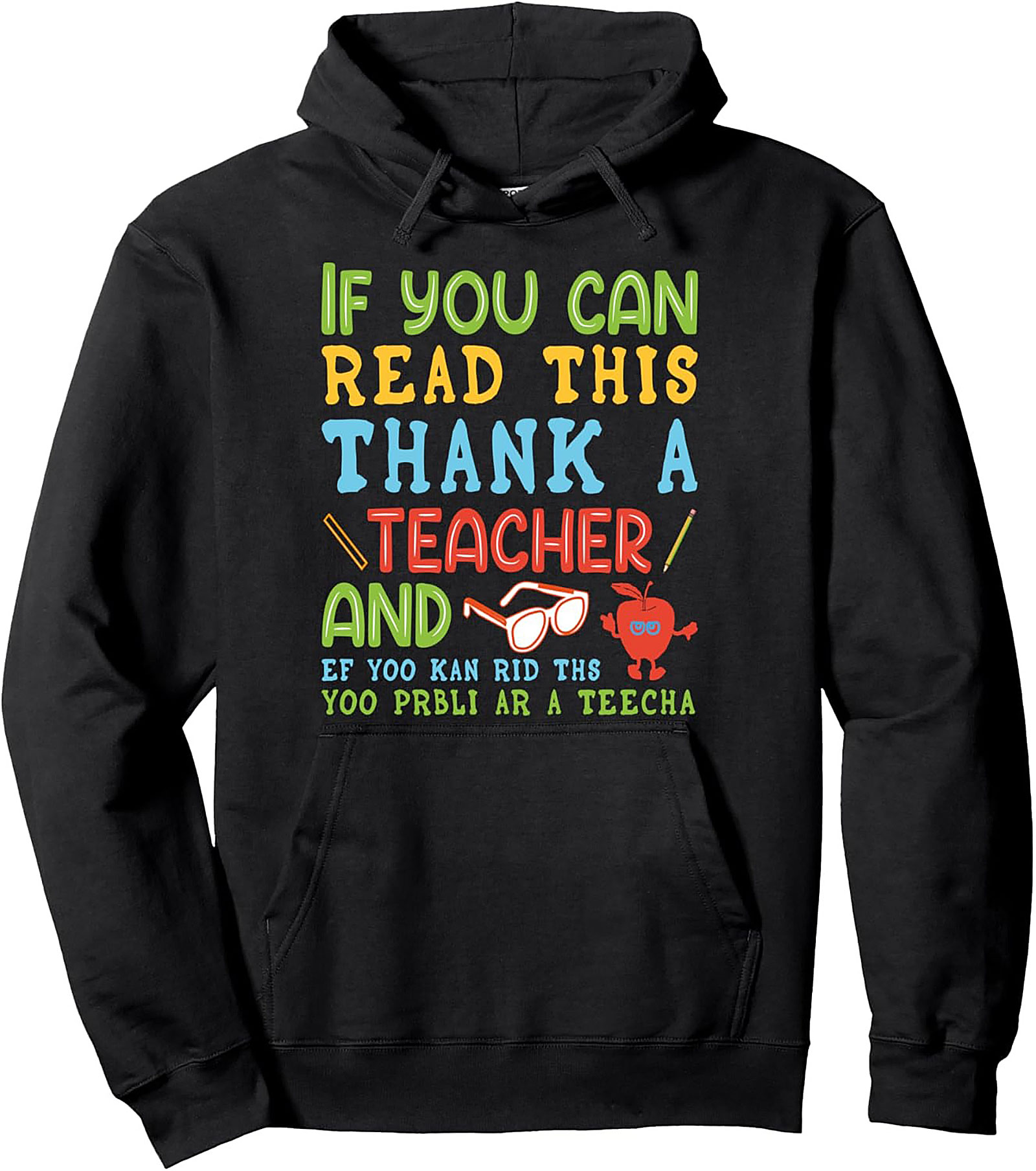 Funny Teacher Pullover Hoodie Thank a Teacher Gift Idea
