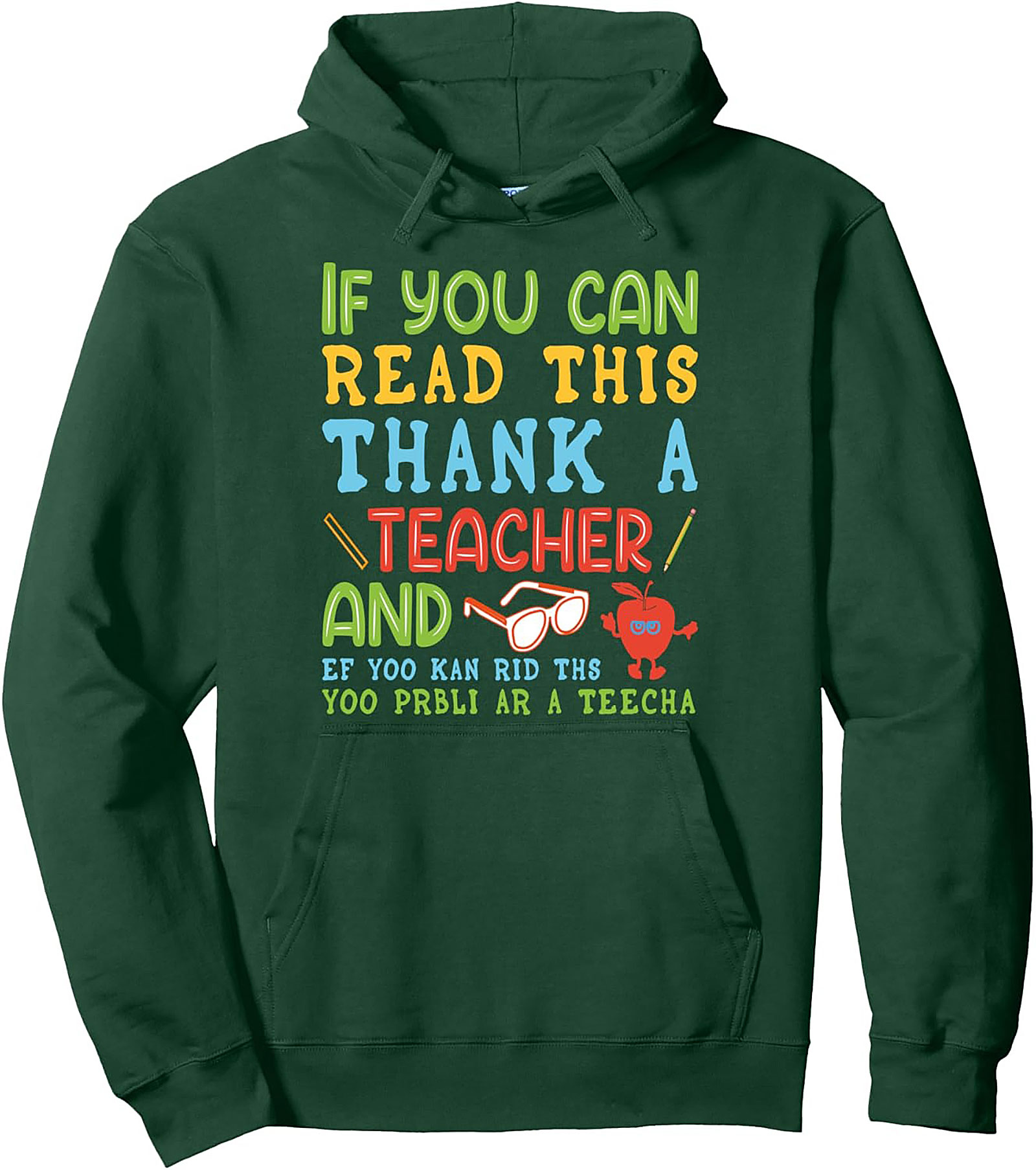 Funny Teacher Pullover Hoodie Thank a Teacher Gift Idea