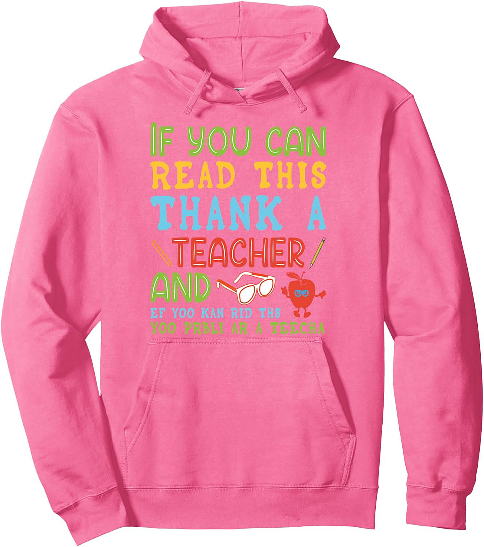 Funny Teacher Pullover Hoodie Thank a Teacher Gift Idea