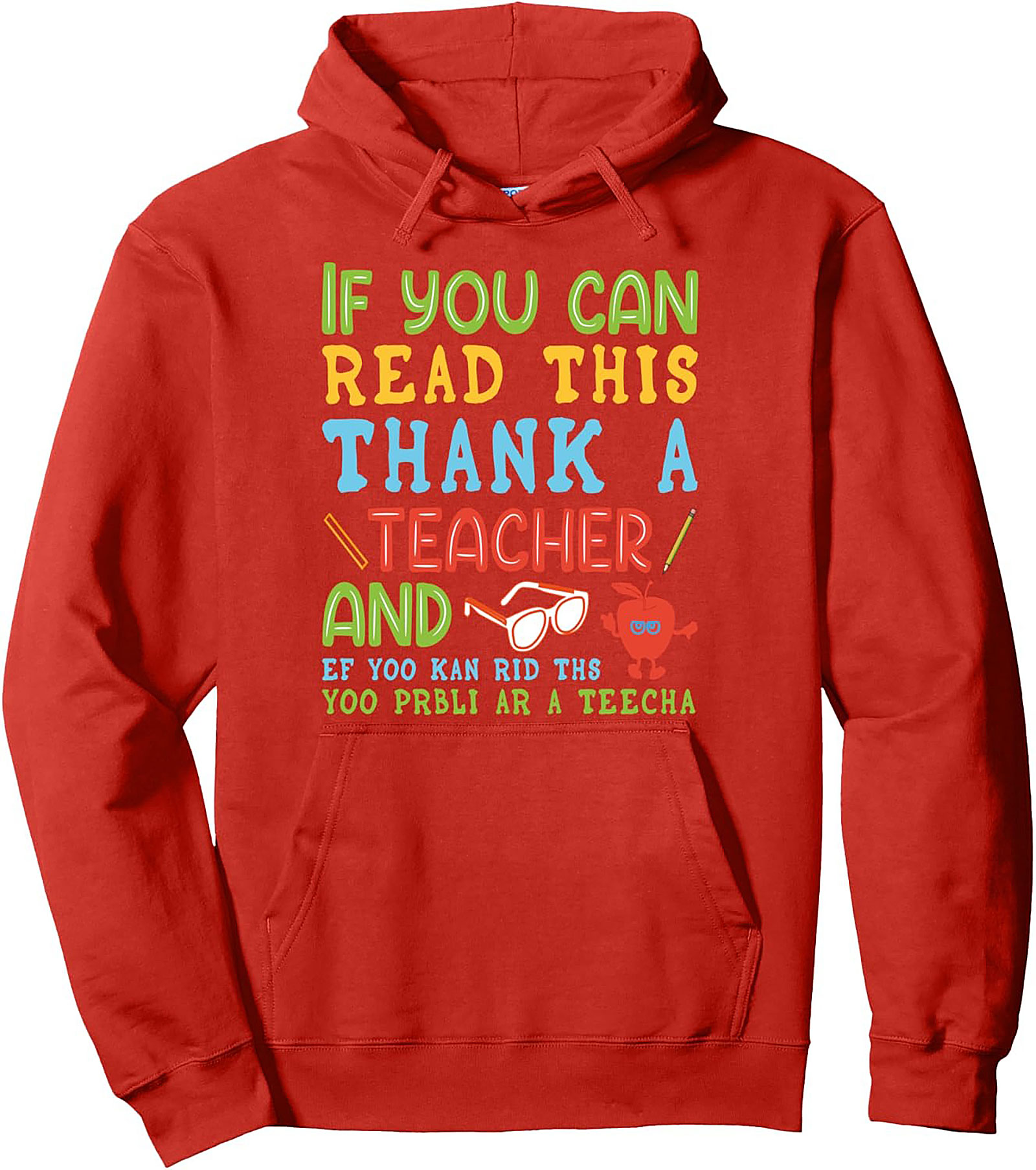 Funny Teacher Pullover Hoodie Thank a Teacher Gift Idea