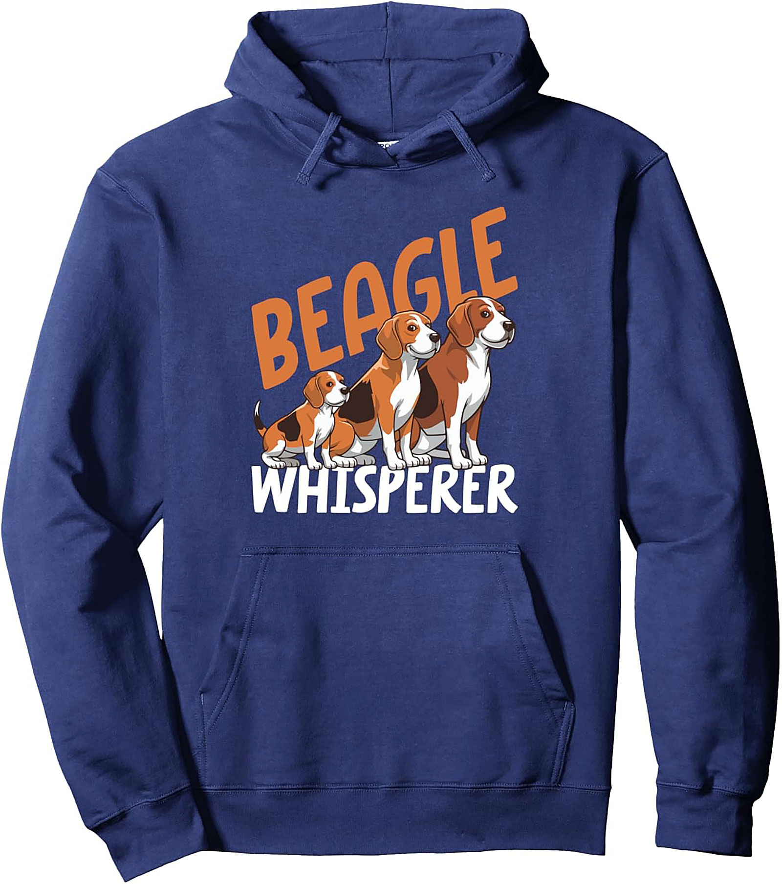 Beagle Whisperer Pullover Hoodie | Dog Breed Graphic Hoodie