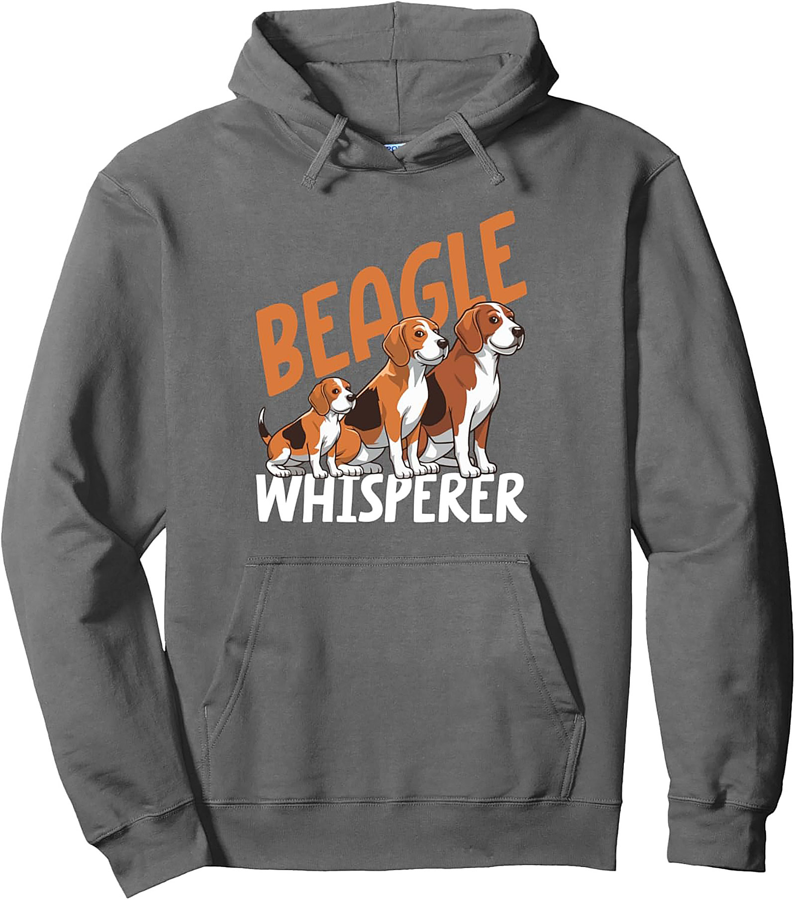 Beagle Whisperer Pullover Hoodie | Dog Breed Graphic Hoodie