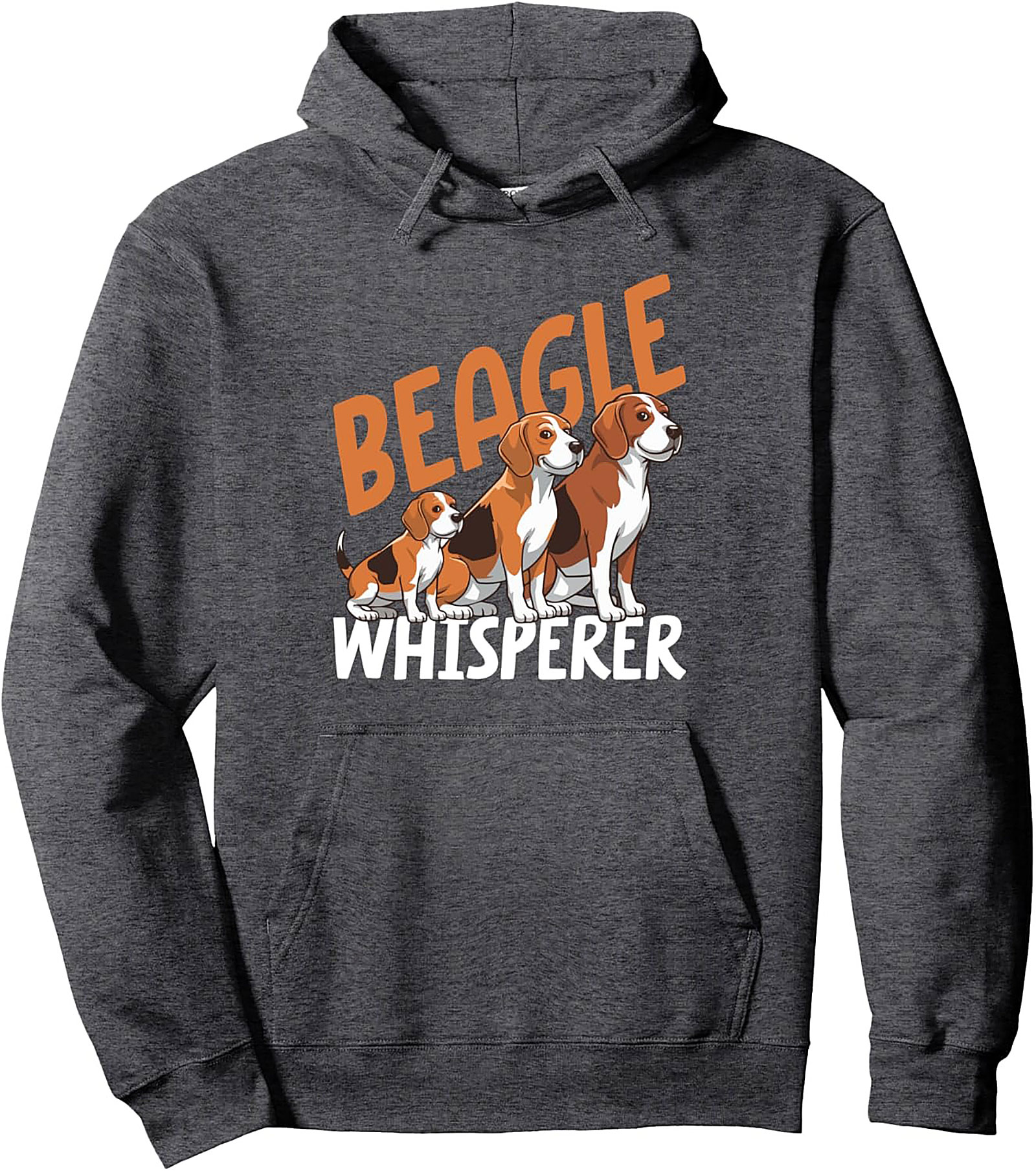 Beagle Whisperer Pullover Hoodie | Dog Breed Graphic Hoodie