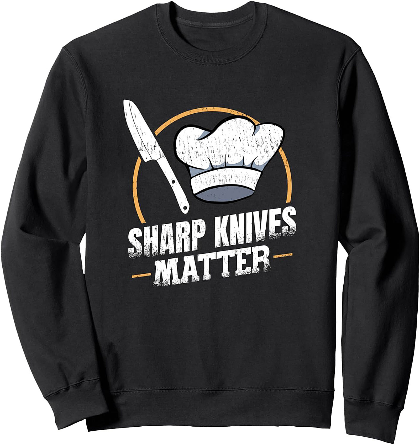 Sharp Knives Matter Chef T-Shirt Funny Cooking Tee