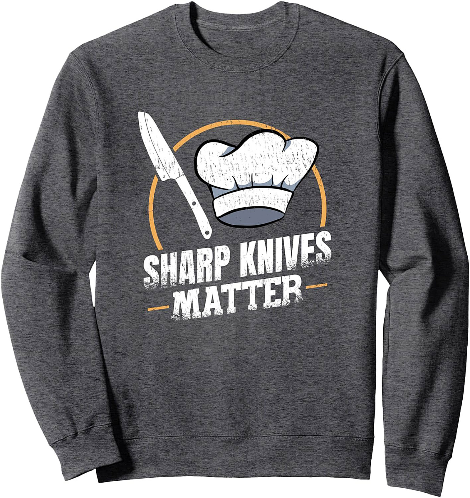 Sharp Knives Matter Chef T-Shirt Funny Cooking Tee