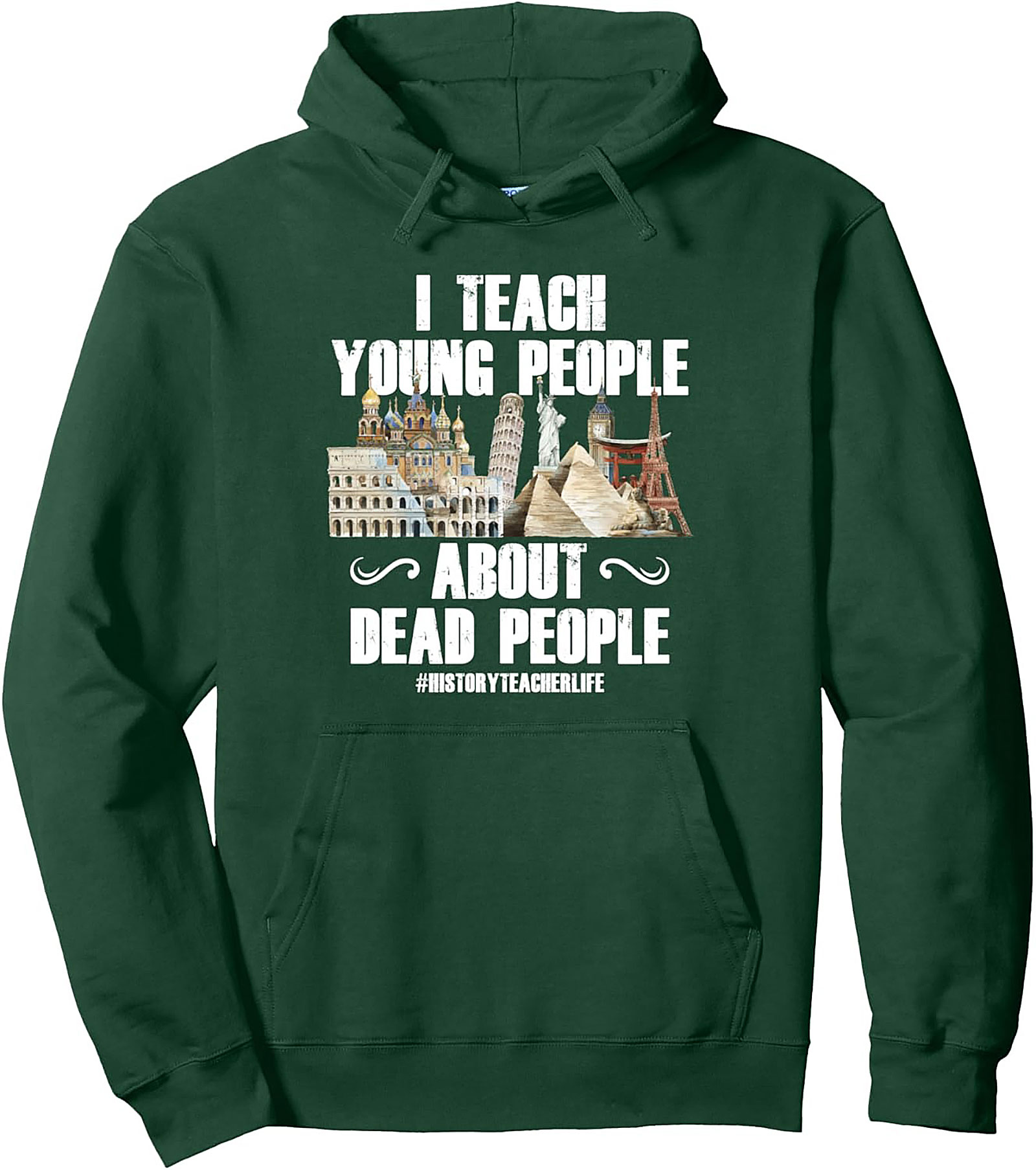 Funny History Teacher Pullover Hoodie Witty Educator Gift