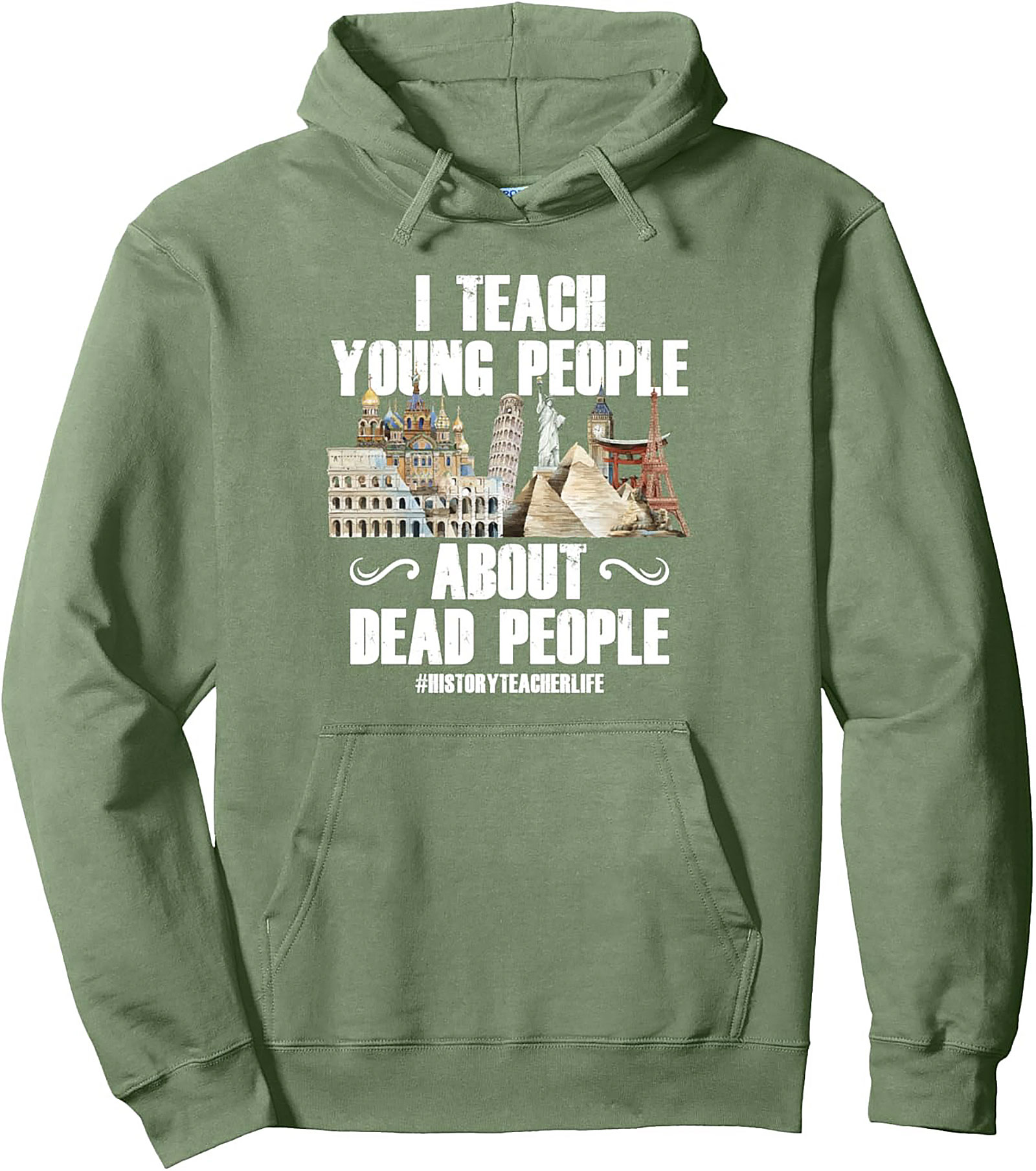 Funny History Teacher Pullover Hoodie Witty Educator Gift