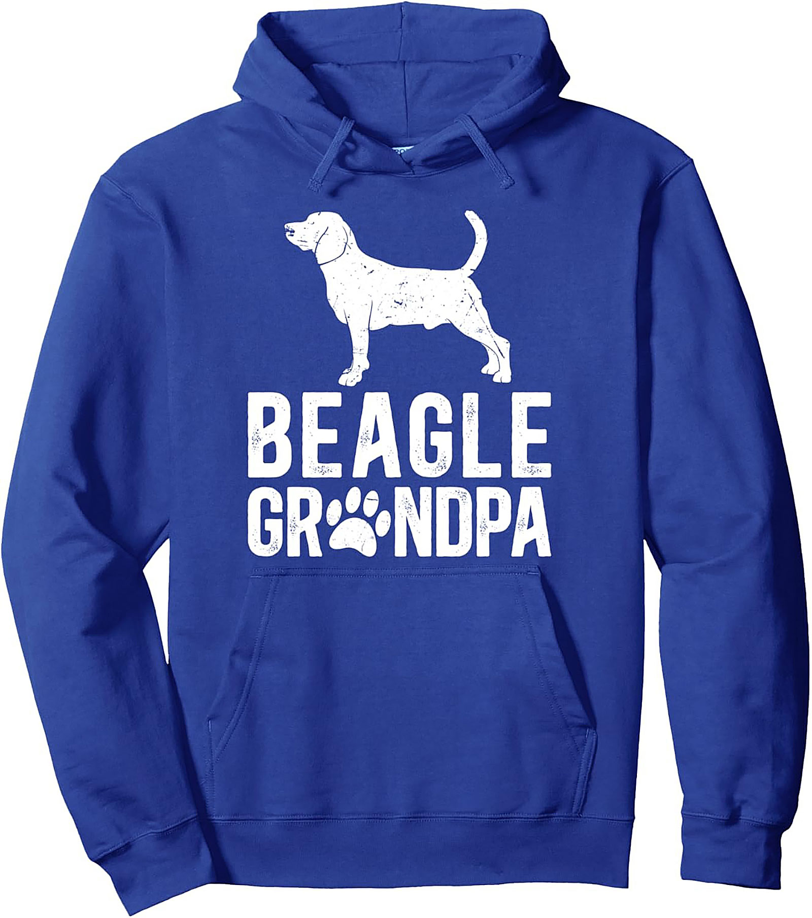 Beagle Grandpa Pullover Hoodie - The Ultimate Dog Dad Gift