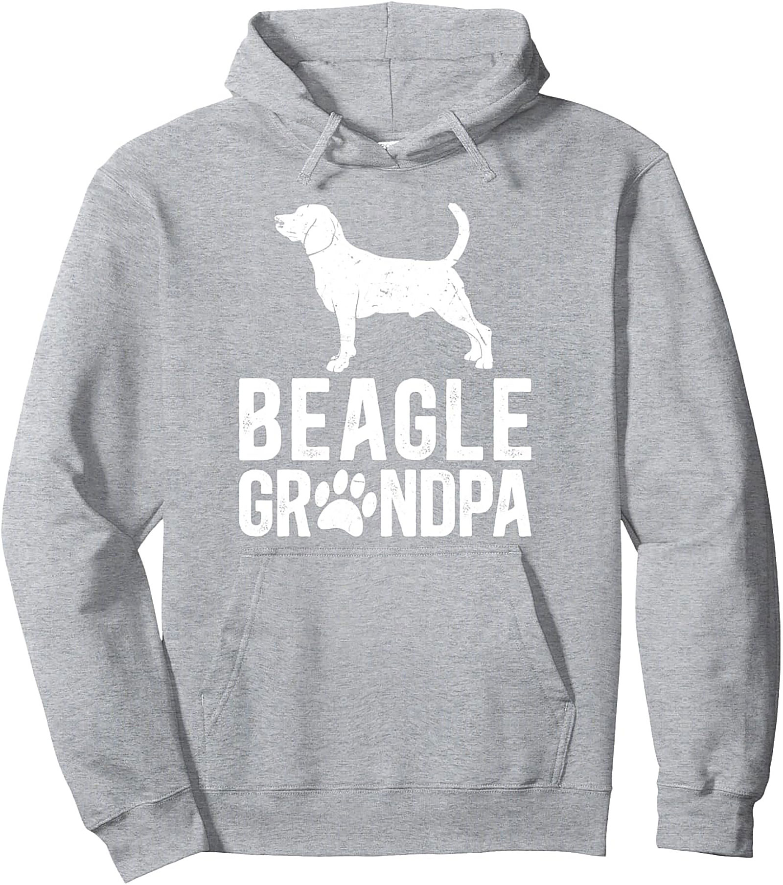 Beagle Grandpa Pullover Hoodie - The Ultimate Dog Dad Gift