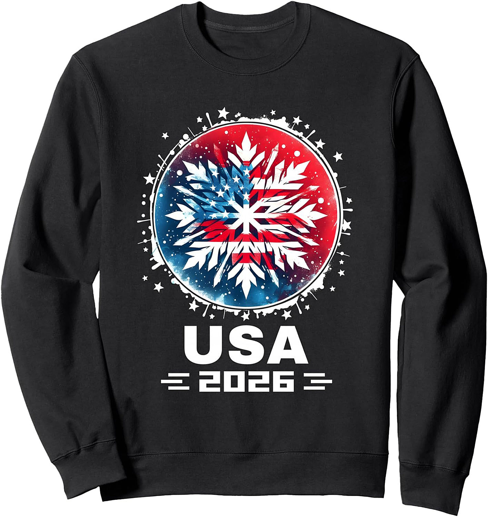 USA 2026 Graphic Sweatshirt | Team USA Patriotic Pullover