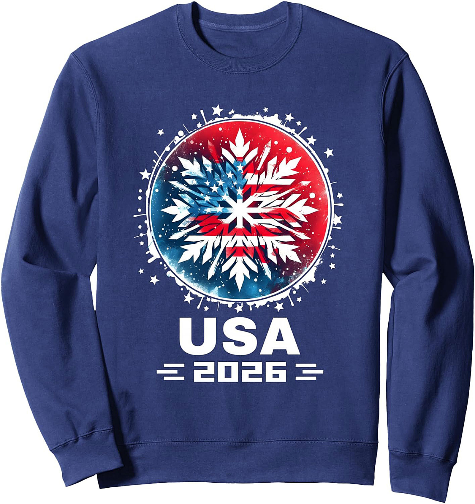 USA 2026 Graphic Sweatshirt | Team USA Patriotic Pullover