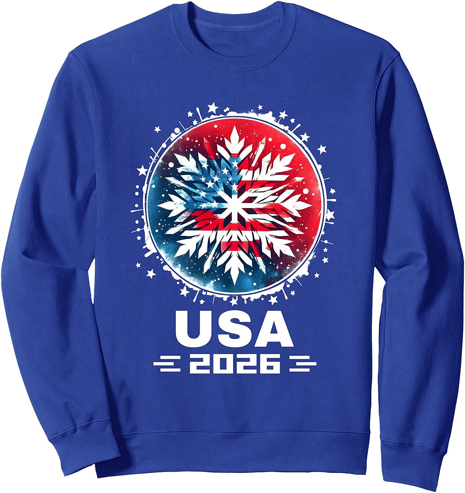 USA 2026 Graphic Sweatshirt | Team USA Patriotic Pullover