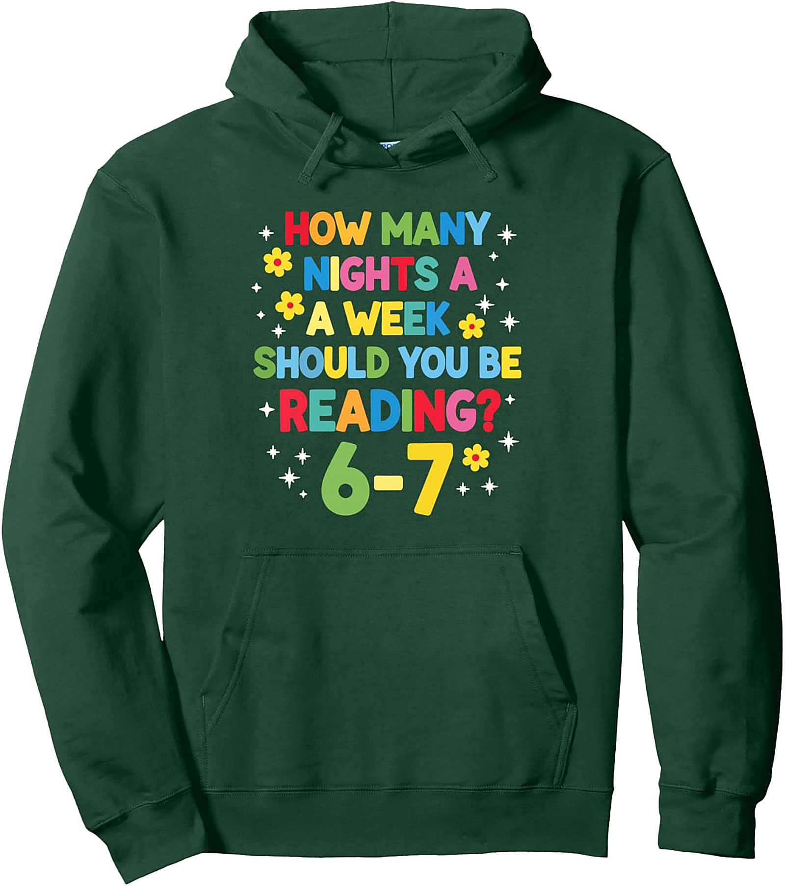 Reading Advocate Pullover Hoodie Cozy Teacher Gift
