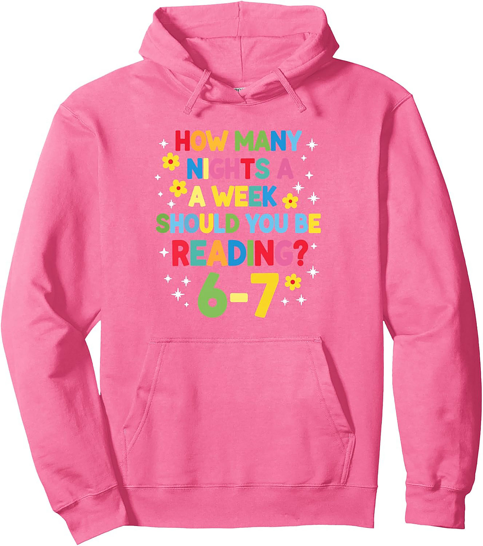 Reading Advocate Pullover Hoodie Cozy Teacher Gift