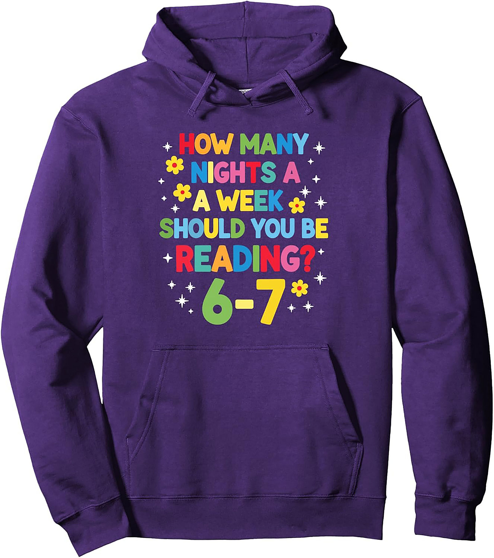Reading Advocate Pullover Hoodie Cozy Teacher Gift