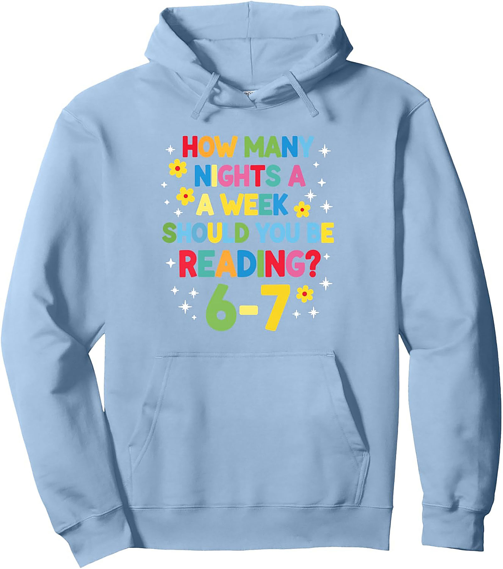 Reading Advocate Pullover Hoodie Cozy Teacher Gift