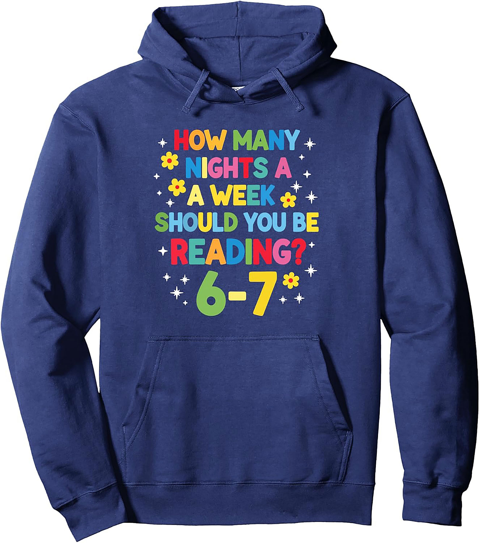 Reading Advocate Pullover Hoodie Cozy Teacher Gift