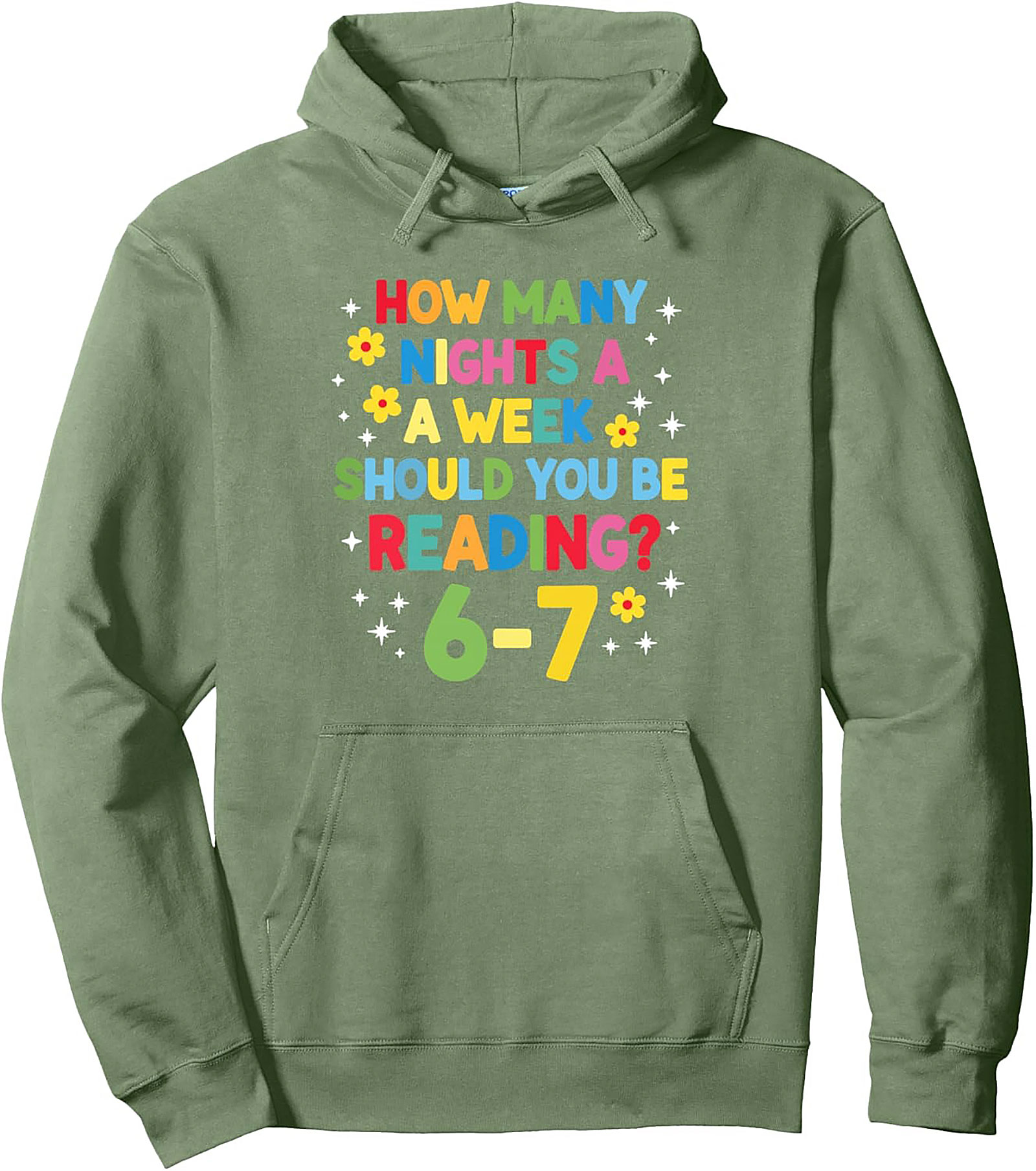 Reading Advocate Pullover Hoodie Cozy Teacher Gift