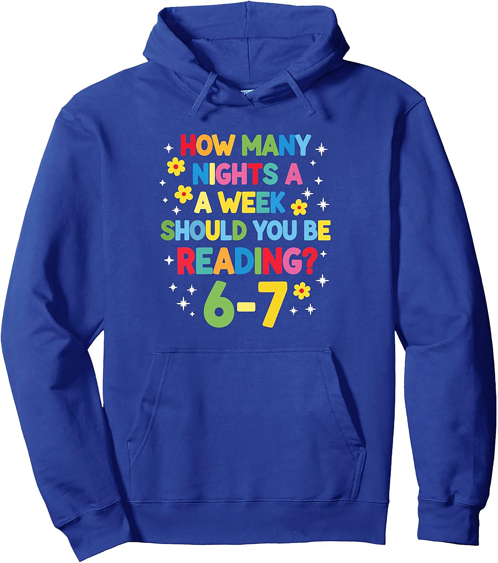 Reading Advocate Pullover Hoodie Cozy Teacher Gift