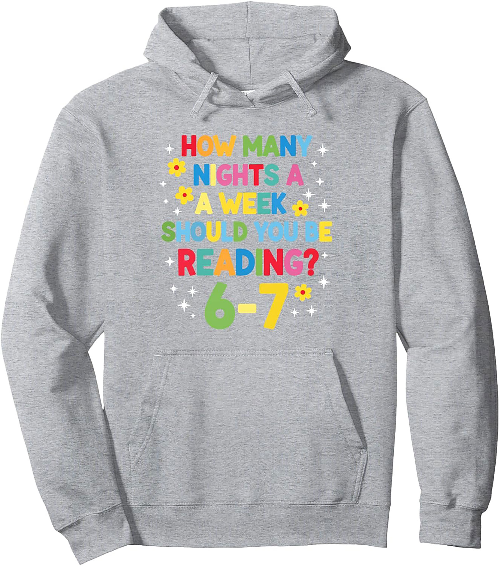 Reading Advocate Pullover Hoodie Cozy Teacher Gift