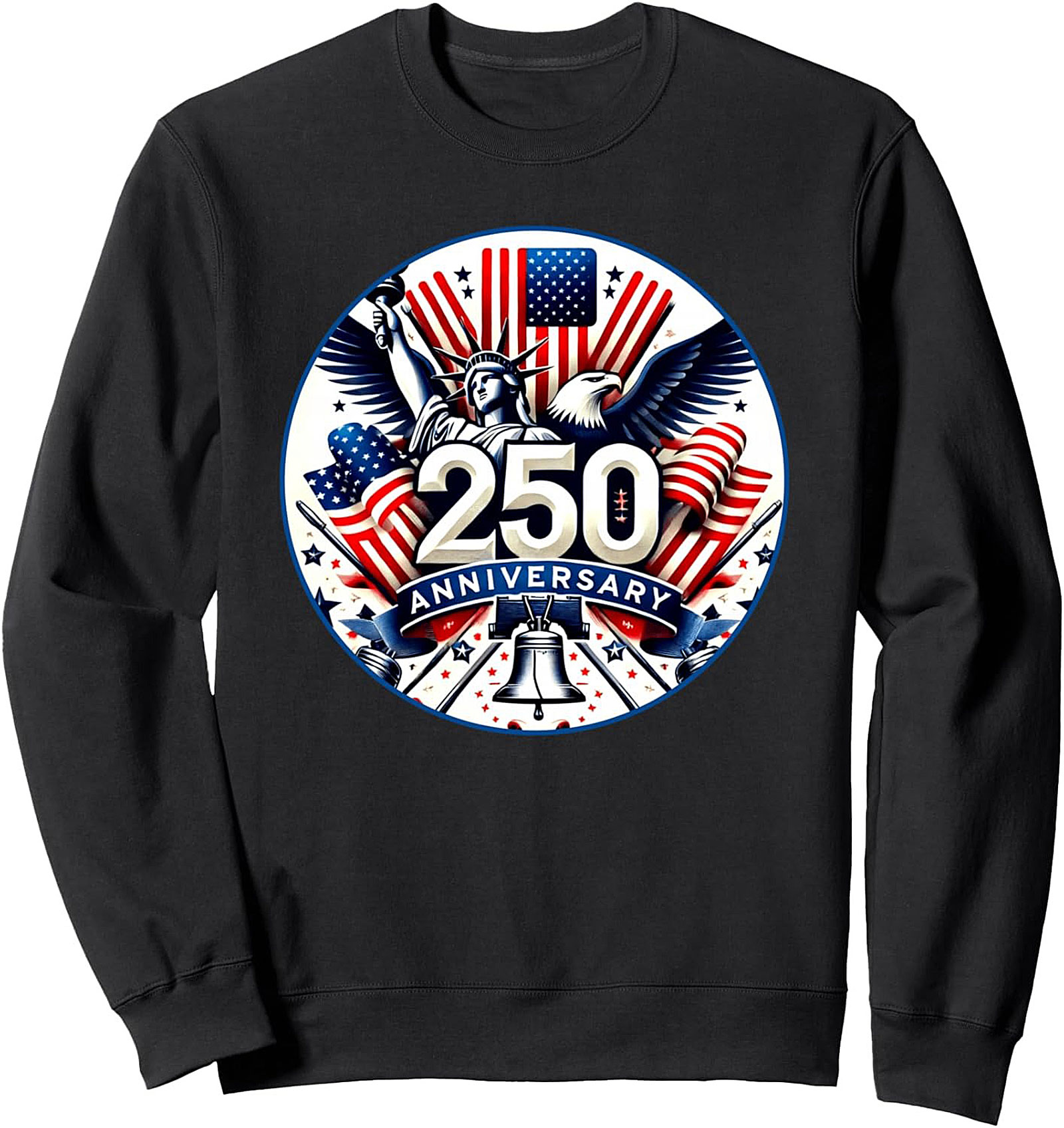 USA 250th Anniversary Crewneck Sweatshirt | Patriotic Gift