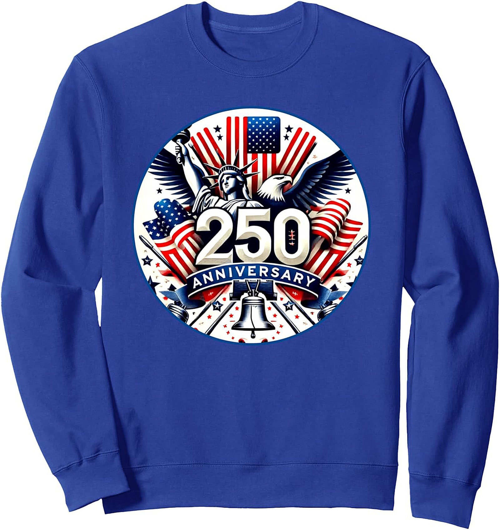 USA 250th Anniversary Crewneck Sweatshirt | Patriotic Gift