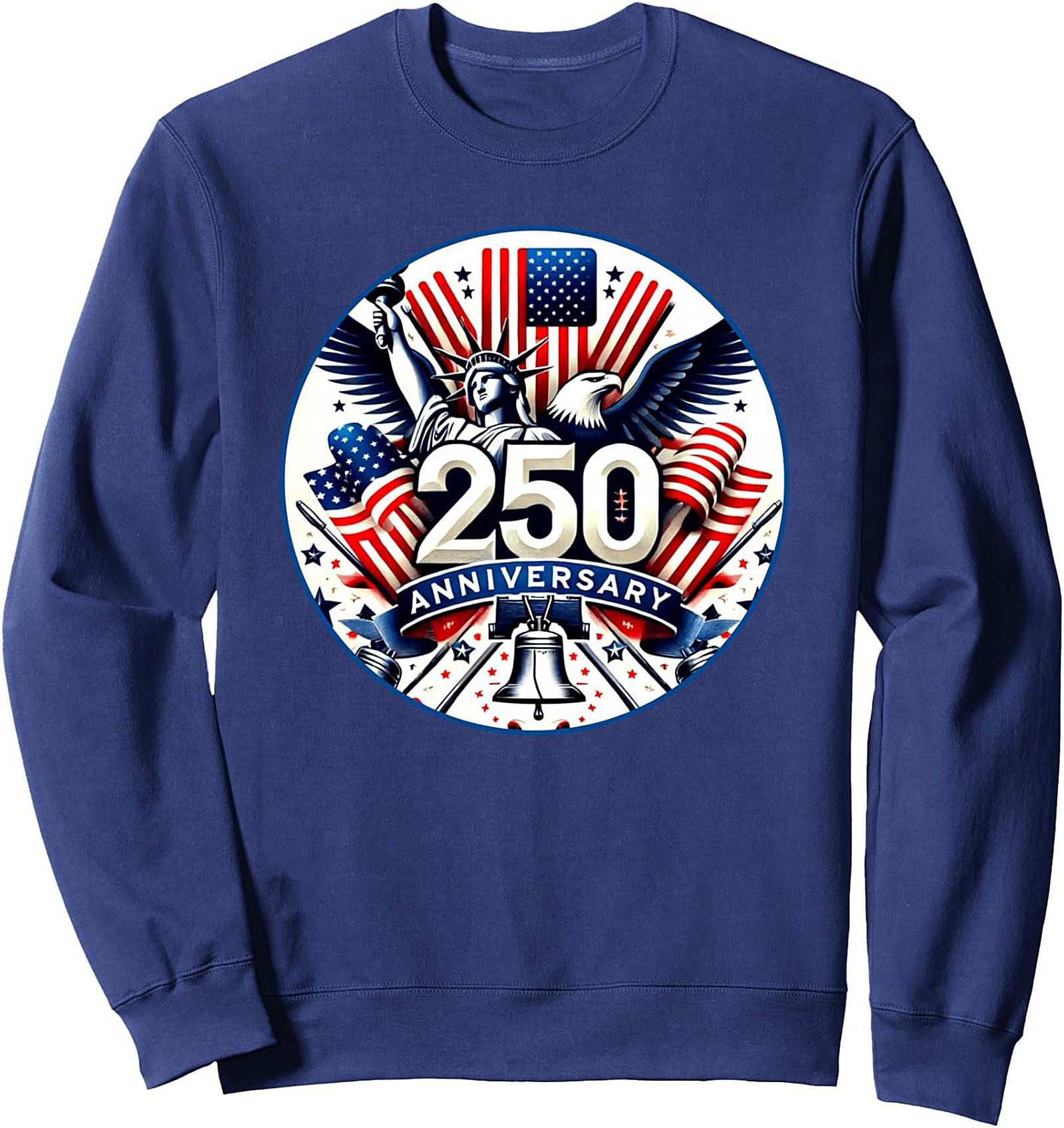 USA 250th Anniversary Crewneck Sweatshirt | Patriotic Gift