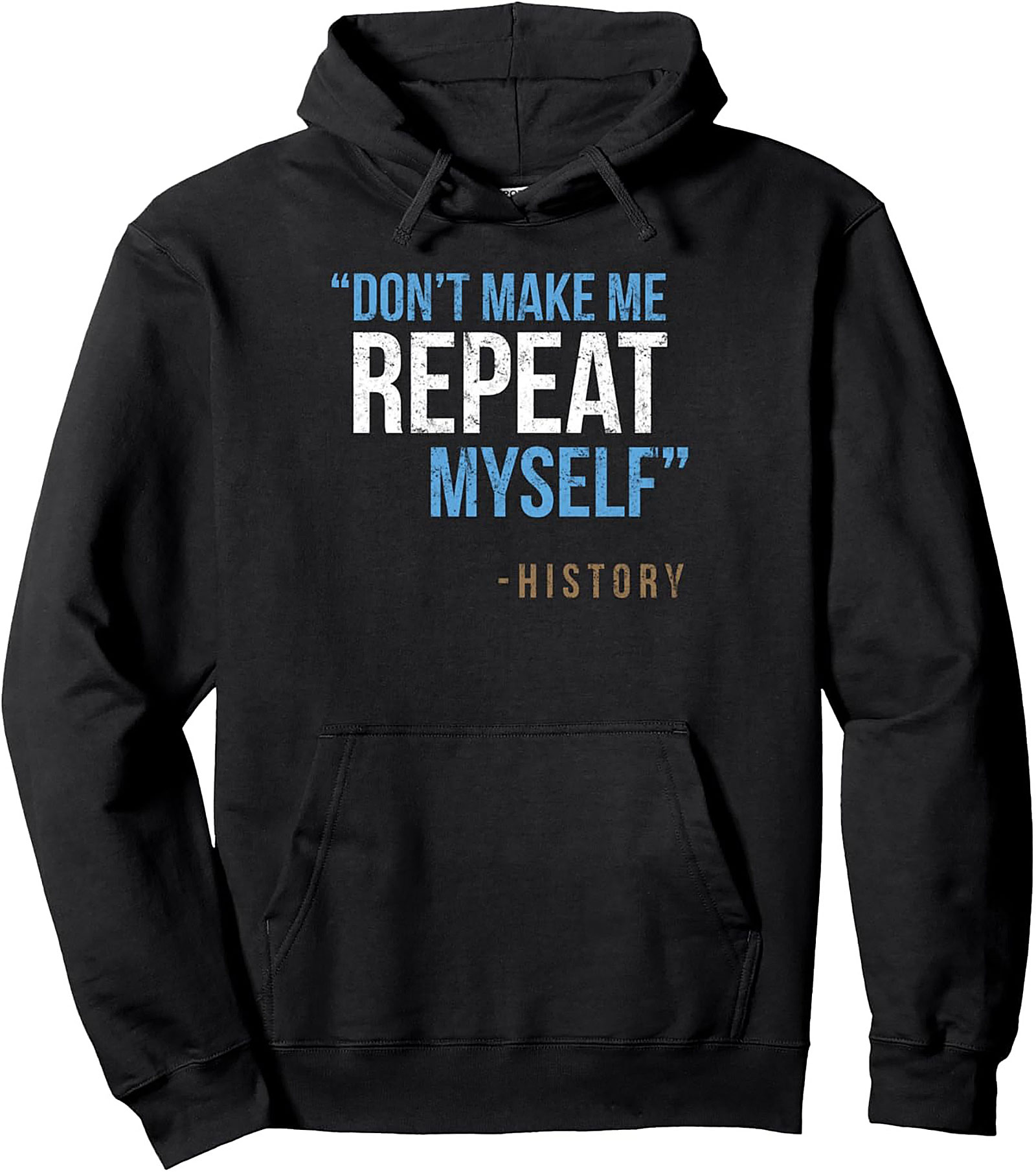 Sarcastic History Pullover Hoodie Teacher Gift Idea