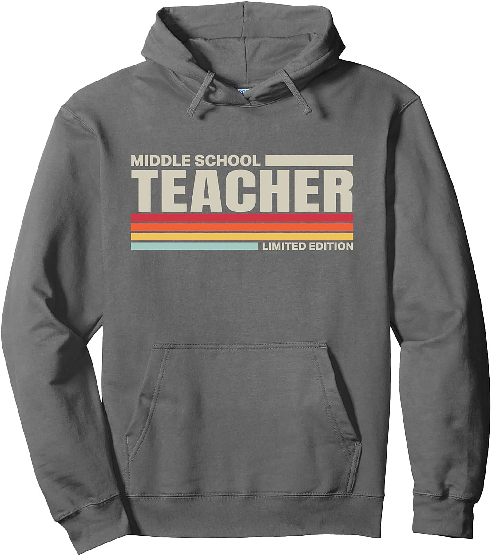 Middle School Teacher Retro Limited Edition Pullover Hoodie