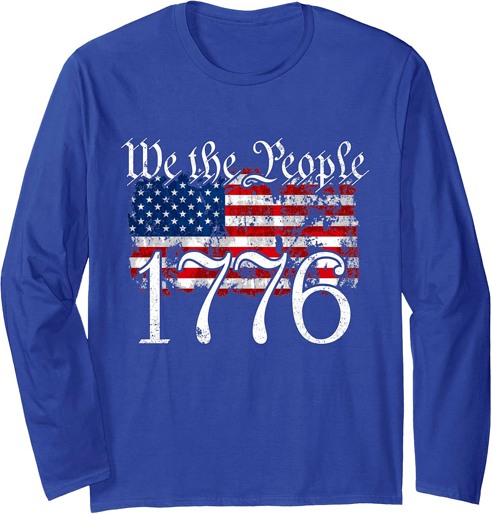 We The People 1776 Patriotic Crewneck Sweatshirt | Cozy Fit