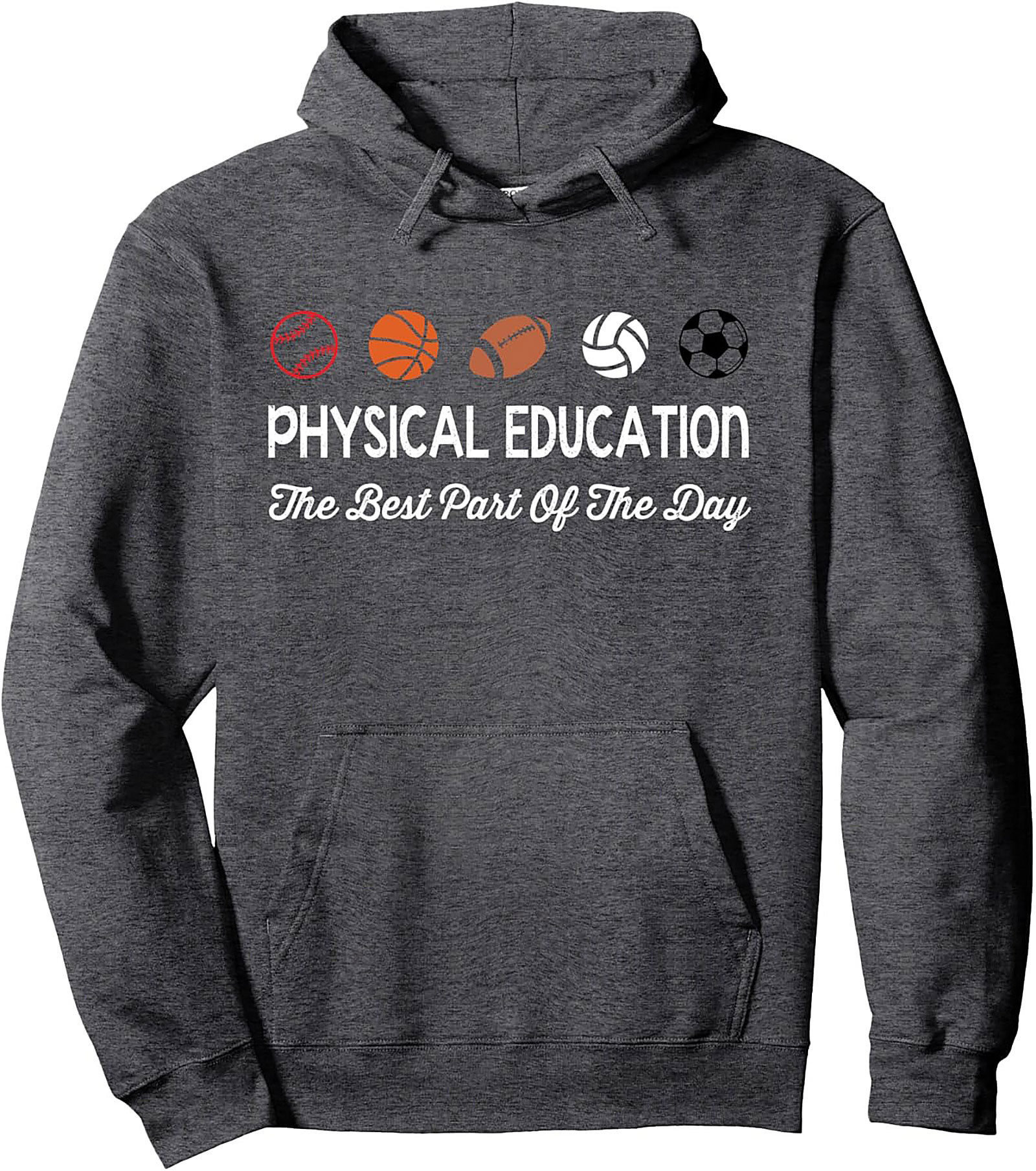 P.E. Teacher Pullover Hoodie Physical Education Gift