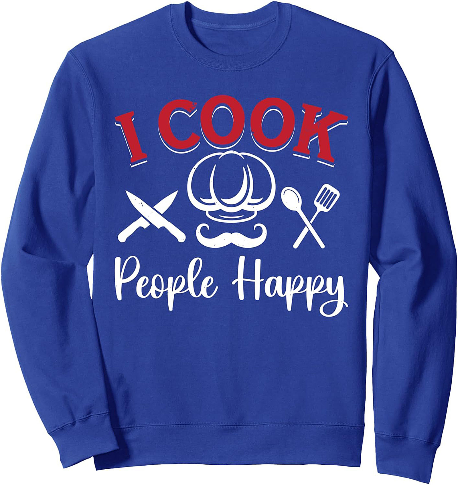 I Cook People Happy Funny Chef Graphic Tee Gift Idea