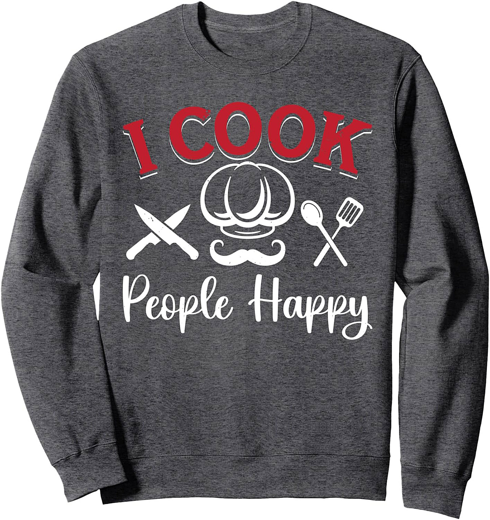 I Cook People Happy Funny Chef Graphic Tee Gift Idea