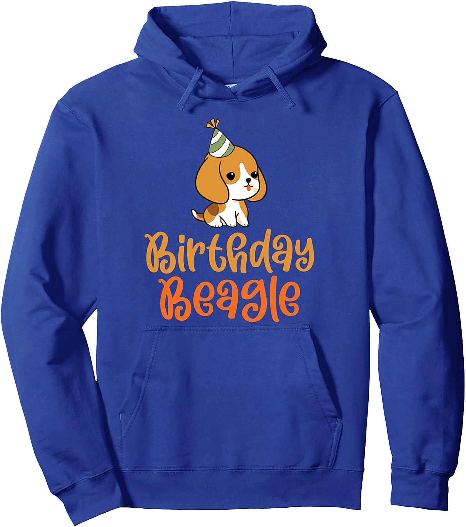 Birthday Beagle Pullover Hoodie | Cute Puppy Dog Graphic Hoodie