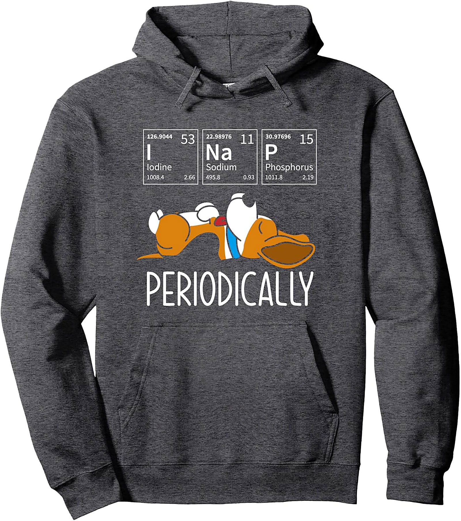 I NAP Periodically Periodic Table Dog Pullover Hoodie