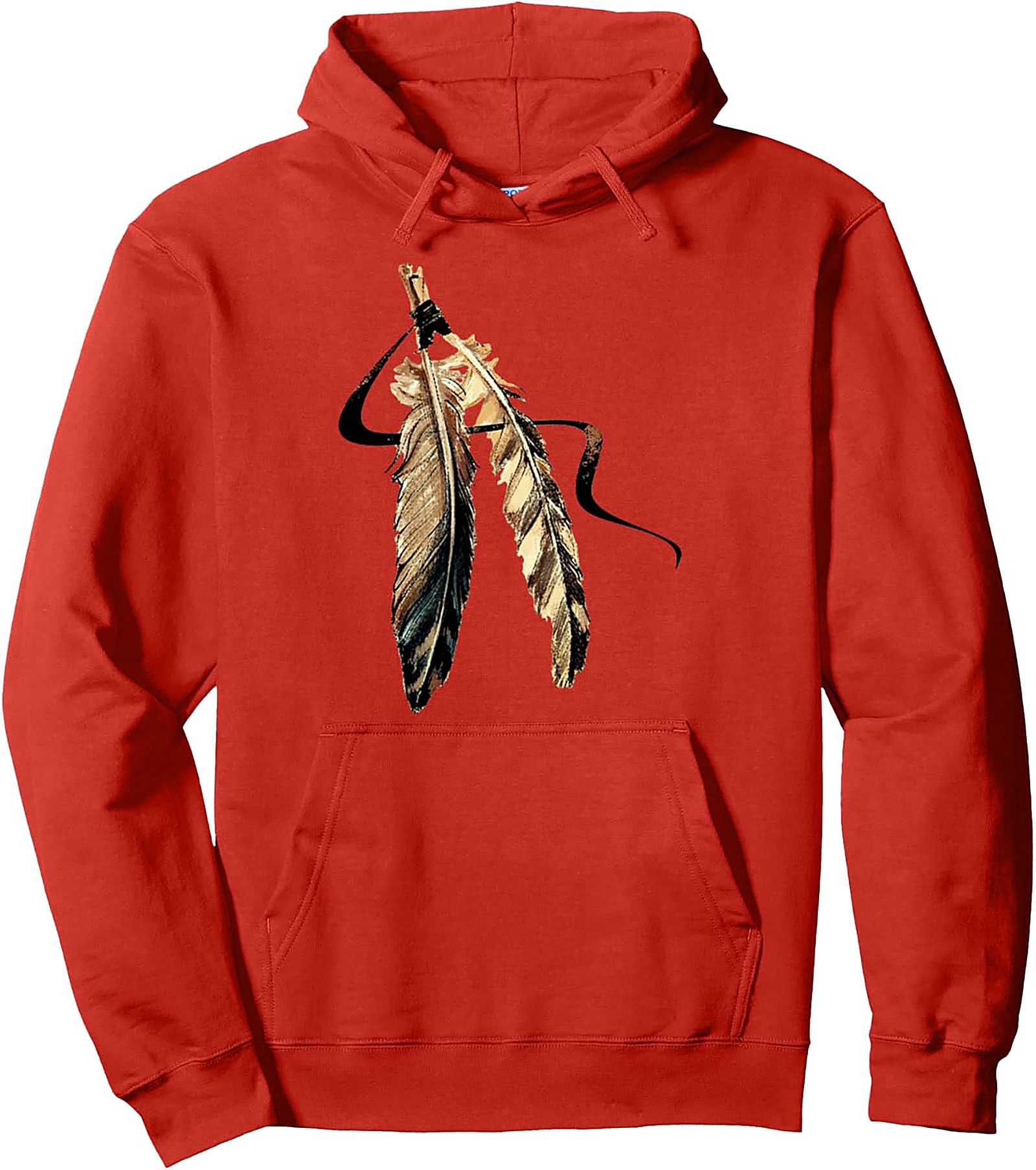 Spirit Feather Pullover Hoodie Unisex Graphic Hoodie