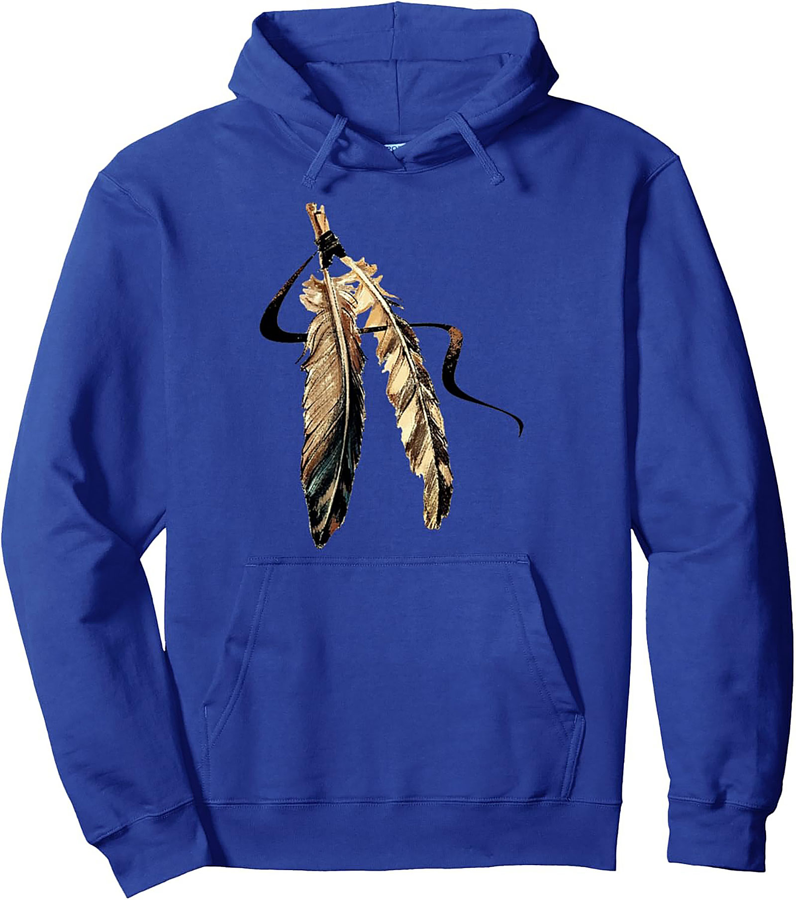 Spirit Feather Pullover Hoodie Unisex Graphic Hoodie