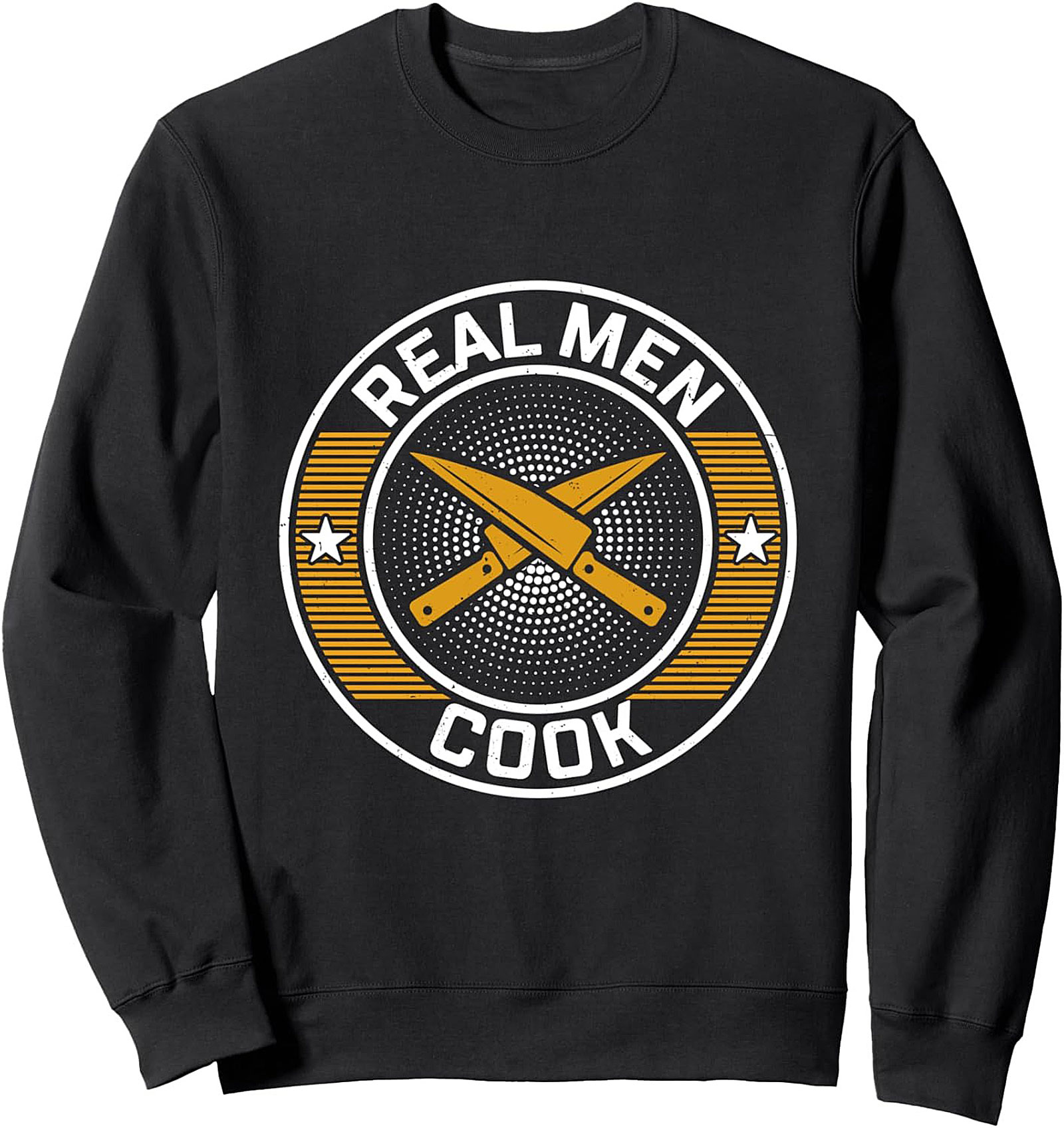 Real Men Cook T-shirt Funny Chef Graphic Tee Gift