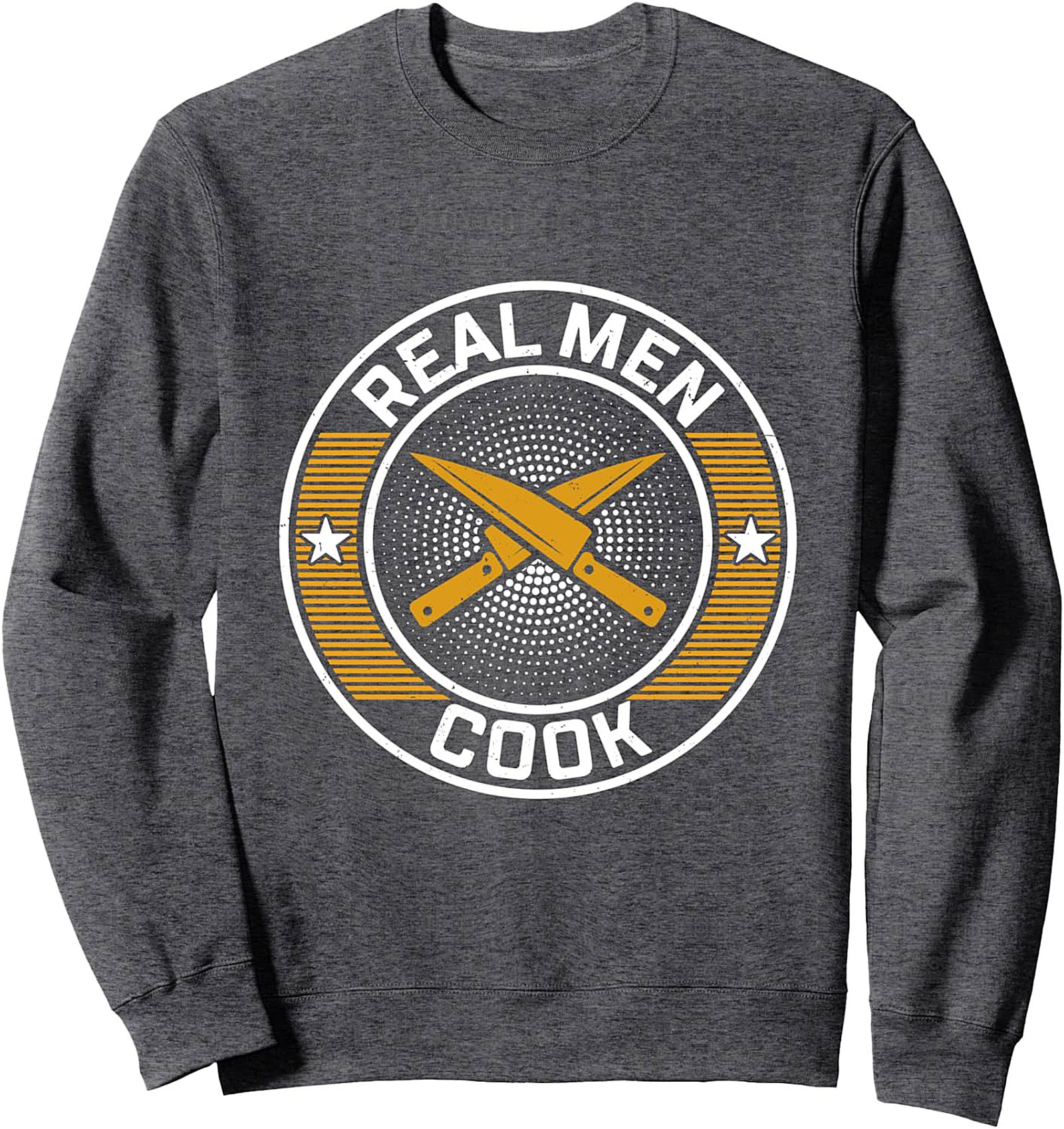 Real Men Cook T-shirt Funny Chef Graphic Tee Gift