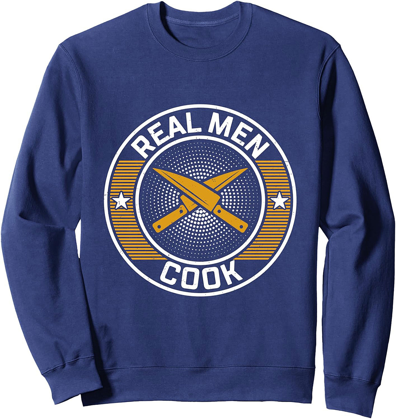 Real Men Cook T-shirt Funny Chef Graphic Tee Gift