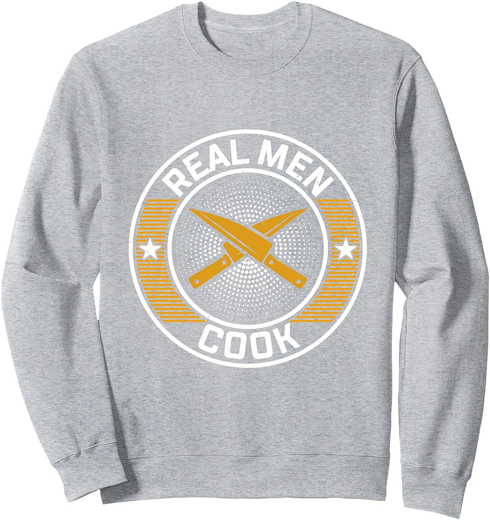 Real Men Cook T-shirt Funny Chef Graphic Tee Gift