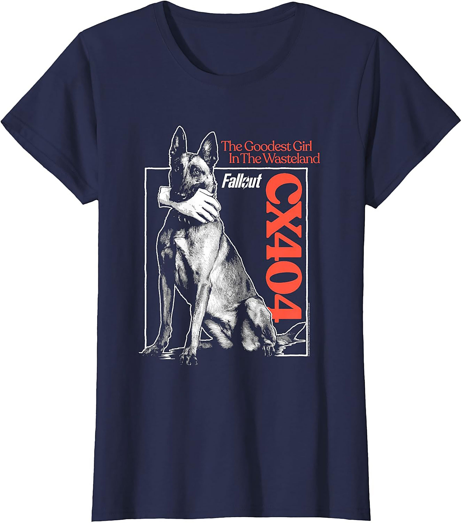 The Goodest Girl In The Wasteland Fallout Dog Graphic Tee