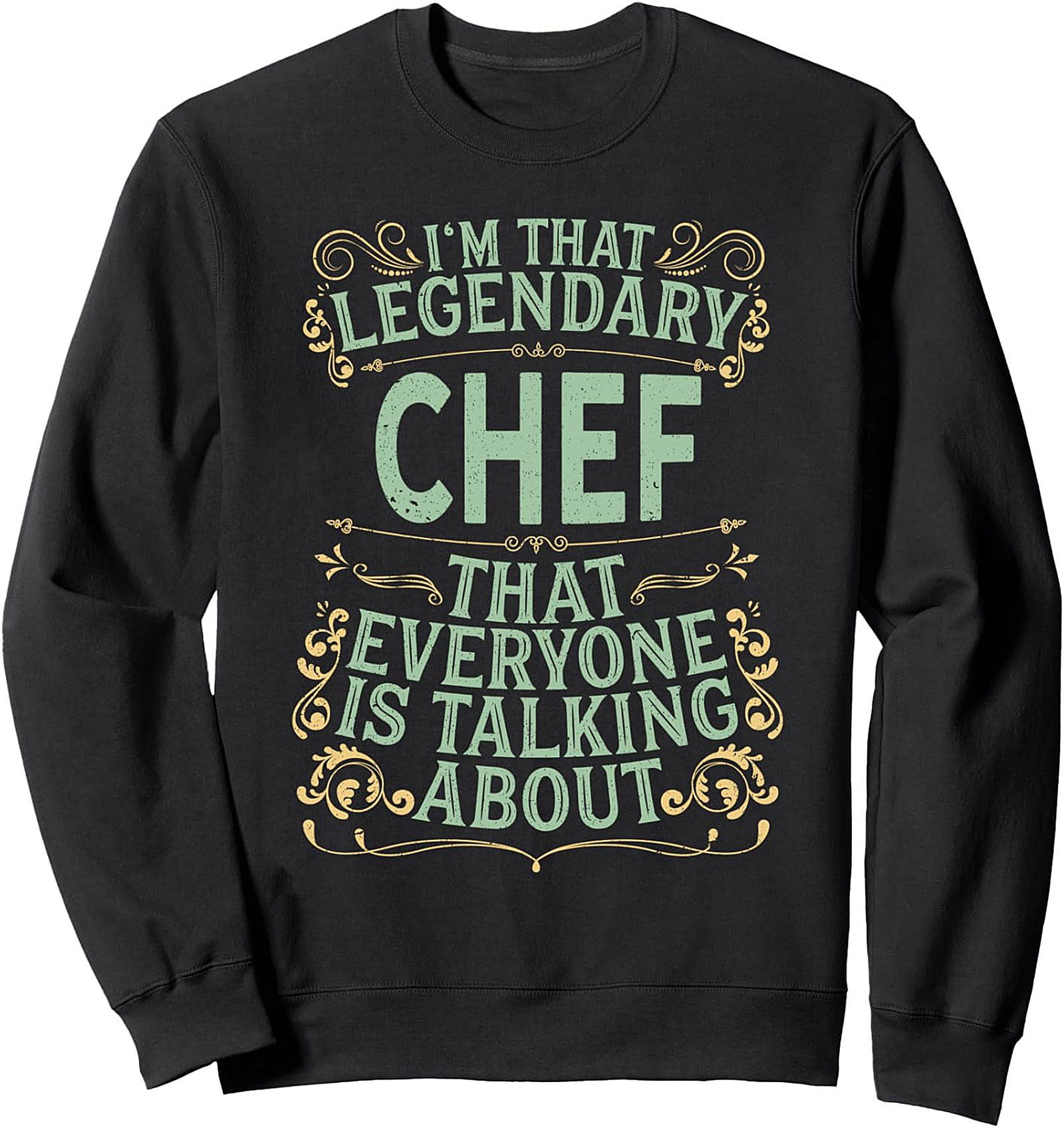 Legendary Chef T-Shirt Funny Culinary Graphic Tee Gift