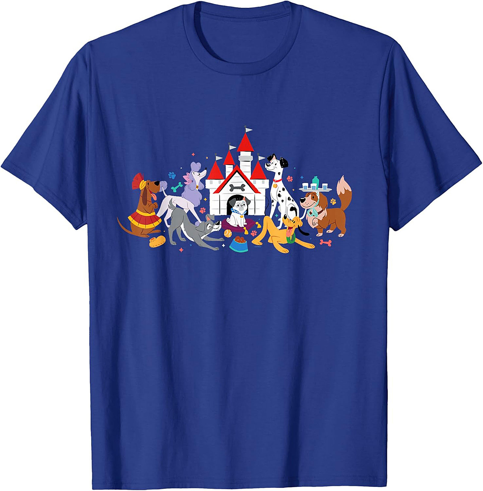 Magical Dog Castle Graphic Tee | Fun Pet Lover Unisex Shirt