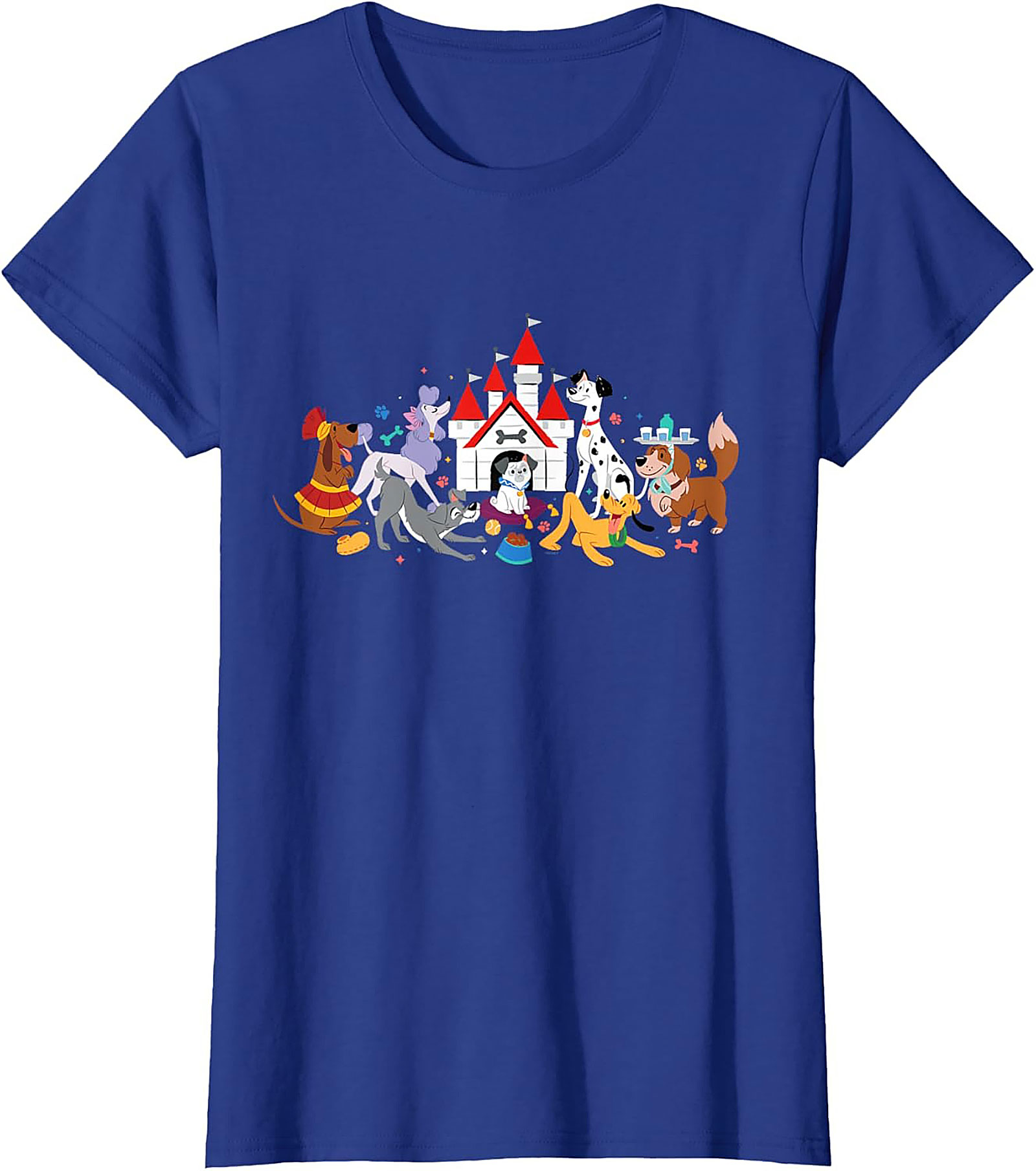 Magical Dog Castle Graphic Tee | Fun Pet Lover Unisex Shirt