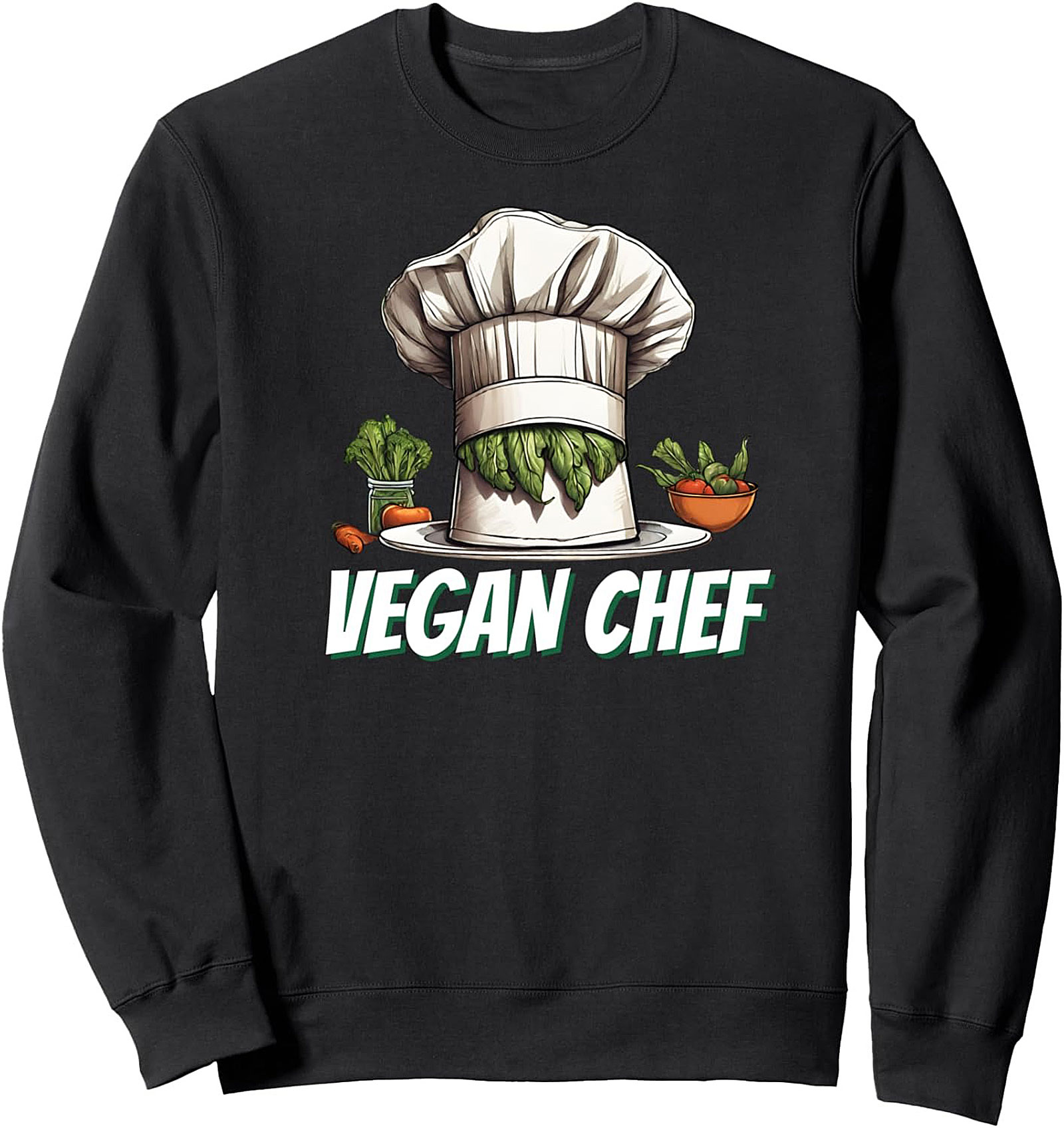 Vegan Chef T-shirt Funny Plant-Based Graphic Tee