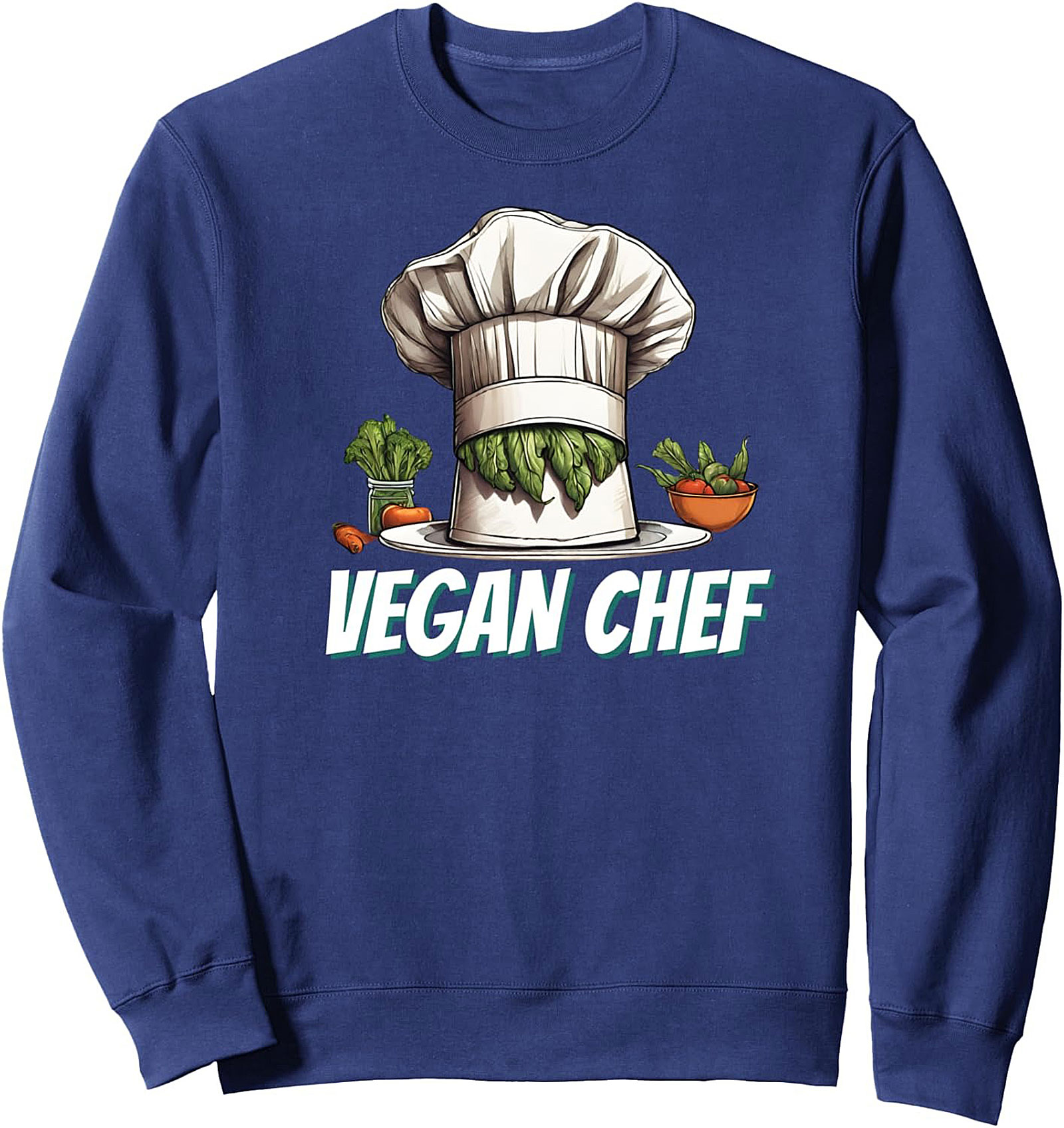 Vegan Chef T-shirt Funny Plant-Based Graphic Tee